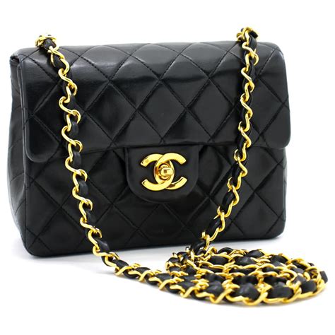 borsa chanel con catena in canvas|Chanel borse.